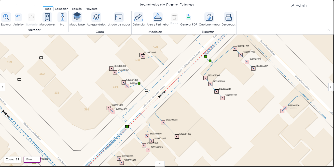 Fiber Optic Network Manager (OSP)